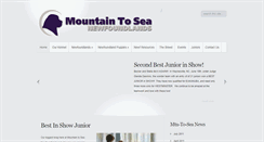 Desktop Screenshot of mtntoseanewfoundlands.com